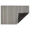 Chilewich Chilewich 24 in. W X 36 in. L Gray/White Skinny Stripe Polyester/Vinyl Utility Mat 200133-001 - alternate 1